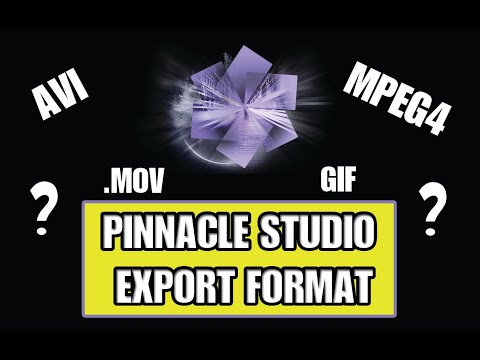 Pinnacle studio export format for youtube instagram DVD etc