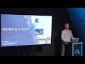 Rendering in Azure - Theater presentation