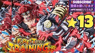 OPTC Kid Forest ⭐13 EasyTeam 👌 / トレクル 特訓の森 磁場 超簡単 編集 ⭐13 / ONE PIECE TREASURE CRUISE