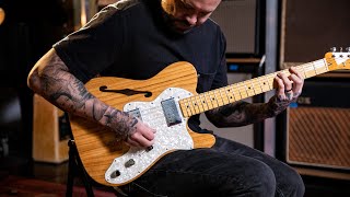 Fender American Vintage II 1972 Telecaster Thinline Electric Guitar | Demo with Tim Stewart