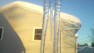 The Largest icicle I've ever seen