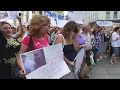 Ucraina: la protesta delle mogli dei soldati