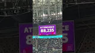 lusail stadium total attendance-Argentina vs Netherlands #shorts #worldcup2022