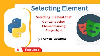 Python Playwright Beginner[2023] Part 16: Selecting elements that contains other elements