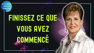 Joyce Meyer Sermon Français 2022 ✨ Finissez ce que vous avez commencé ✨ ღ #JoyceMeyer​ ღ