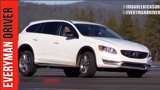 Here's the 2015 Volvo V60 Cross Country on Autocross on Everyman Driver