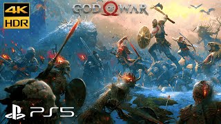God Of War PS5 4K HDR 60fps - Gameplay Playstation 5