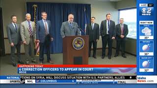 4 Boise Corrections Officers Charged Drug Trafficking