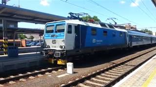 Odjezd 371 002-7 ze stanice Olomouc hl.n