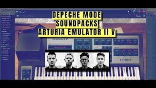 Depeche Mode Sound Sets For Arturia Emulator II V