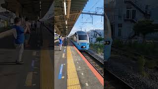 E653系臨時特急鎌倉　鎌倉駅発車