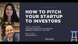 Stacklist: How to Pitch Your Startup to Investors (October 30, 2020)