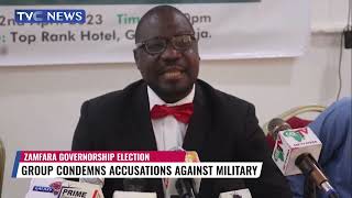 Group Condemns Accusations Against  Military in Zamfara State