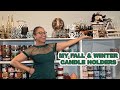 My Fall and Winter Bath and Body Works Candle Holders Collection #bathandbodyworks #candle