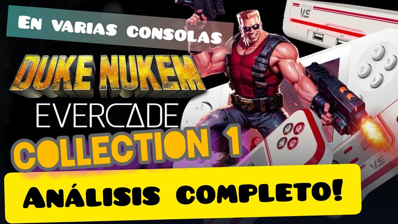 DUKE NUKEM Collection 1 - ANÁLISIS En Consolas EVERCADE Portátil ...