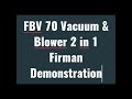 FBV 70 Firman vacuum & blower 2in1 - review toko UD sahabat tangerang