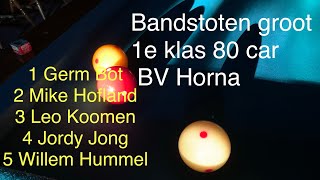 Bandstoten groot 1e klas 80 car Horna! Kijk en 🆎