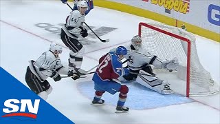 Joonas Donskoi Shows Amazing Hand-Eye To Bat The Puck Out Of Mid-Air For Goal