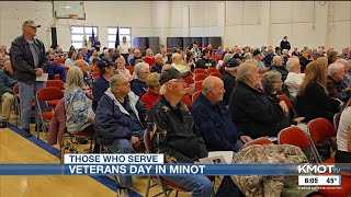 Those Who Serve: Minot Veterans Day program honors past, present vets