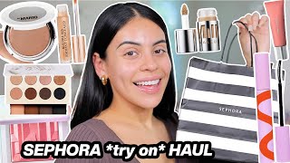 Sephora Try On Haul + More NEW makeup 🤩 First Impressions, Hits & Misses