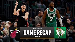 2024 NBA Playoffs: Heat EVEN series 1-1 behind STRONG 2nd half | Game Recap | CBS Sports