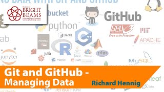 Git and GitHub - Managing Data