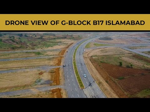 G-Block B-17 Multi Gardens Islamabad Drone View | Coverage By Altura ...