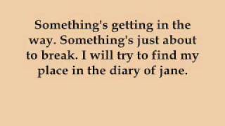 Diary Of Jane By Breaking Benjamin LYRICS