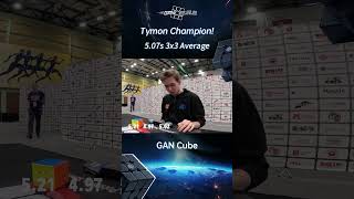 GANCUBE - Tymon Kolasiński 5.07s 3x3 Cube Average Polish Championship