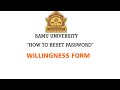 How To Reset Password Of Bamu University | Real Sid