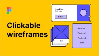 Clickable wireframes in Figma