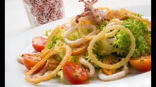 Receta de ensalada templada de chipirones - Karlos Arguiñano