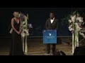 Charlize Theron joins grandson of late Nelson Mandela to present award at the Cinema for Peace Gala