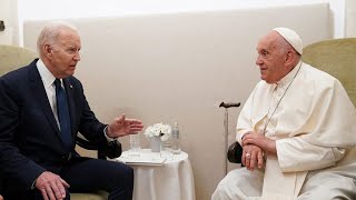 Biden cancela su viaje a Italia y al Vaticano a última hora