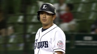 【プロ野球パ】中村、メヒアが倒れても森が打つ!! 満塁で2点タイムリー  2015/05/21 L-M