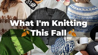 🍂 Fall Knitting Plans, Current WIPS and Stash Goals for this Season | Andolini Knits