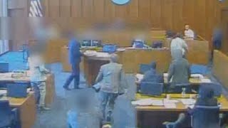 Newly released video shows deadly courtroom shooting in Utah