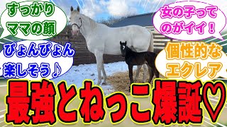 【ソダシ】ついにイクイノックスとの子を出産！おめでとう！に対するみんなの反応集【競馬の反応集】