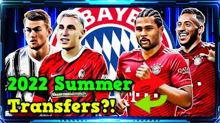 Bayern Munich transfer news, rumours, targets - summer transfer window 2022