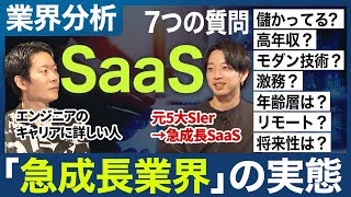 【IT業界分析】エンジニアのSaaS企業転職がアツい！？実際にSaaS企業に転職したエンジニアに「働き方の実態」や「年収事情」などマル秘情報を聞いてみた！【IT CAREER Q】#saas