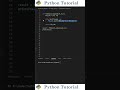 Fibonacci Sequence In Python | Python Tutorial