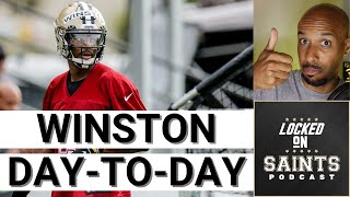 New Orleans Saints Jameis Winston day-to-day Michael Thomas unflappable