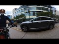 360°4k sunday afternoon downtown toronto cruising with red surron ebike