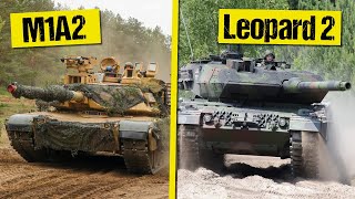 German Leopard 2 VS American M1 Abrams
