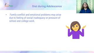 Dietary guidelines and problems od adolescents