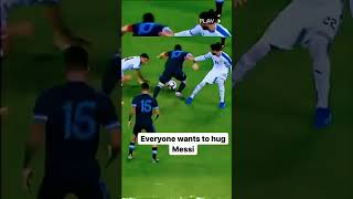 Everyone Wants To Hug Messi 🐐🤦😱😍🎶🔥#shorts #قصص