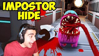THEY MADE A 3D AMONG US HORROR GAME!!! - Impostor Hide