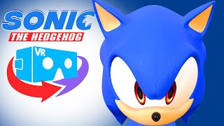 Sonic The Hedgehog Enters the World of Poppy Playtime | VR 360