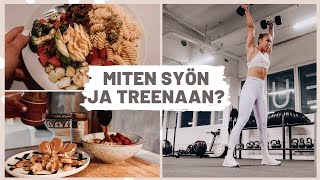 Mitä syön päivässä?🥦🍌🥑 + yläkroppatreeni💪🏼