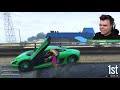 JUMP Across The Floating BALLS To WIN! (GTA 5 Funny Moments)